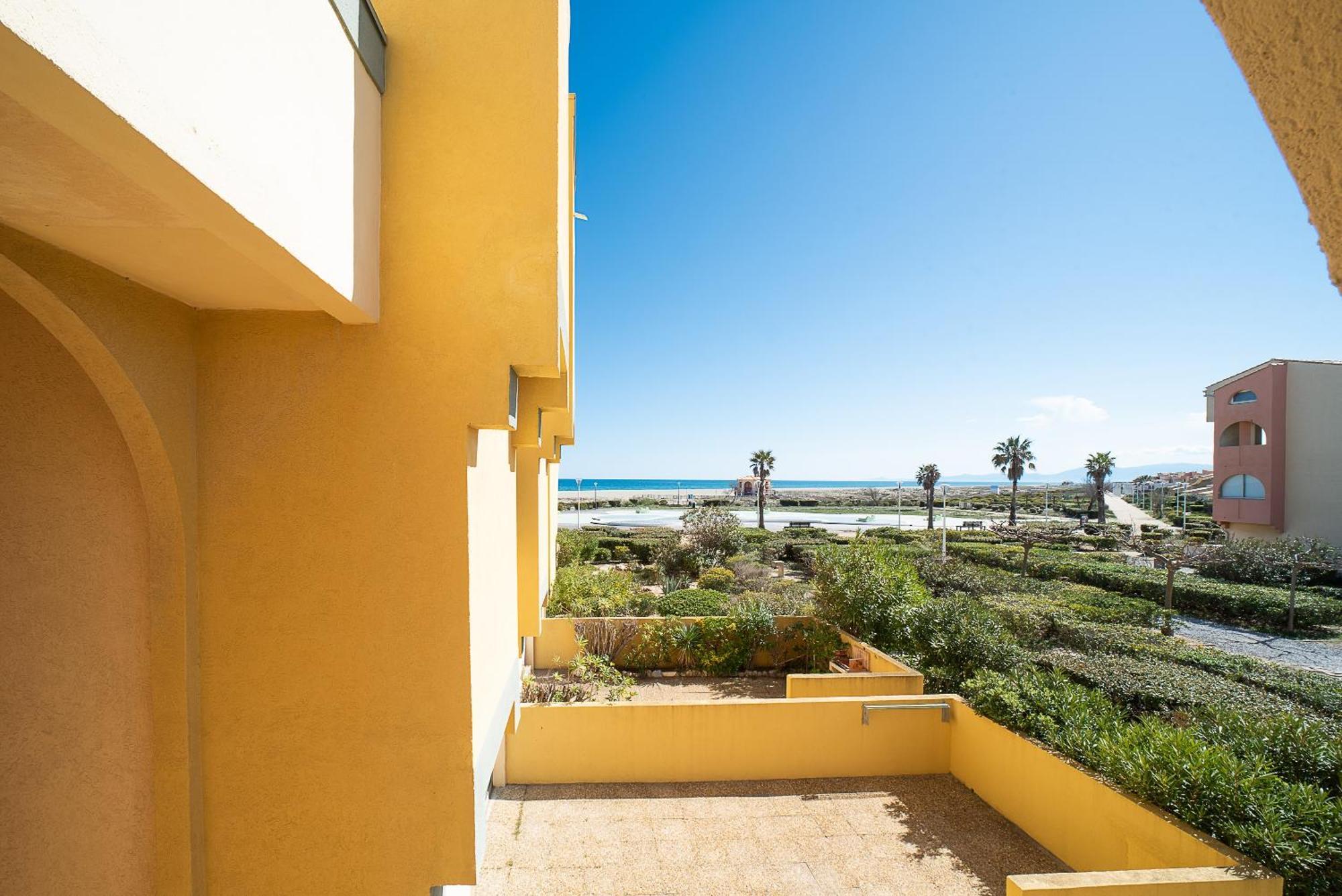 Appartement Vague Etoilee - Appt Avec Vue Mer à Leucate Extérieur photo