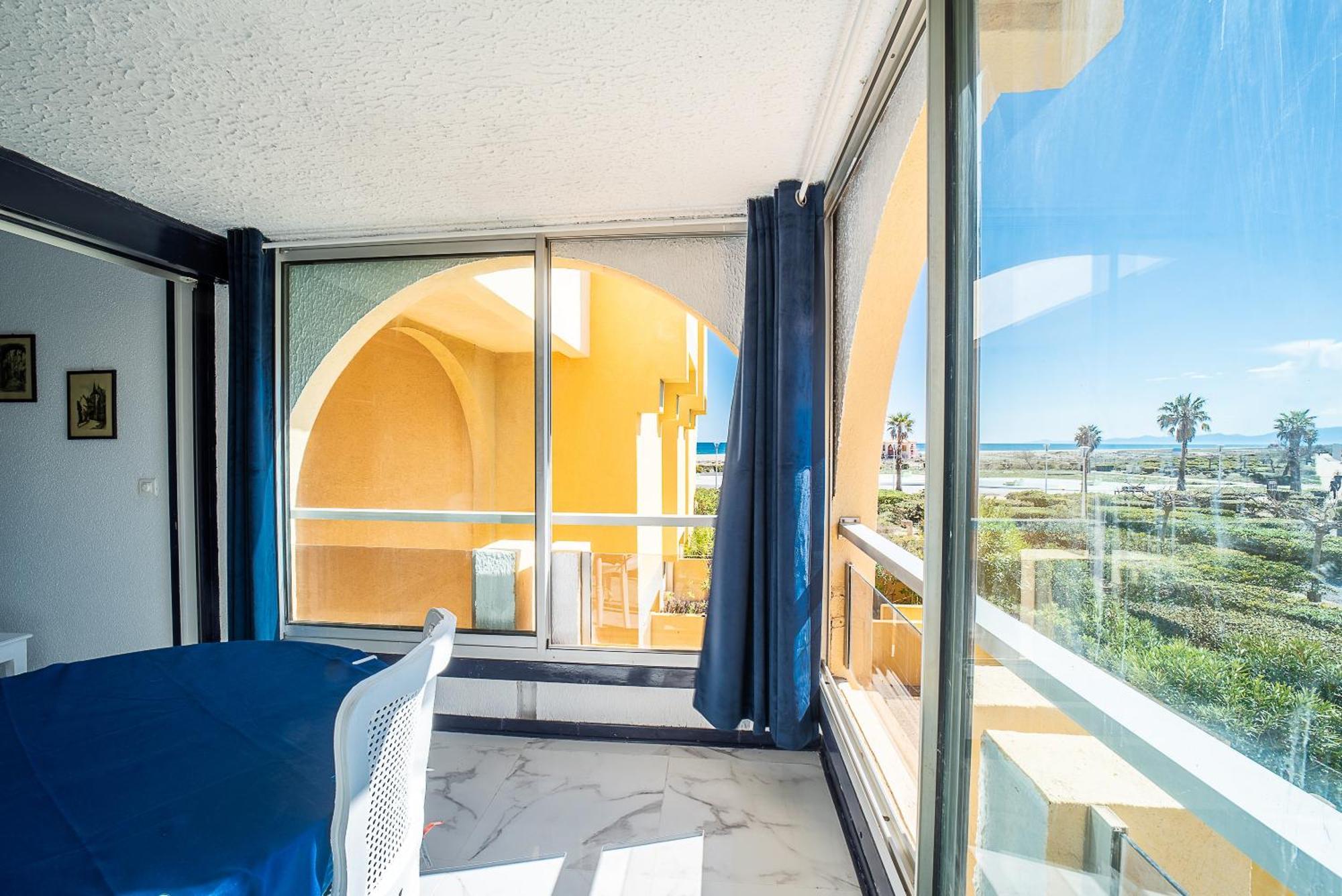 Appartement Vague Etoilee - Appt Avec Vue Mer à Leucate Extérieur photo