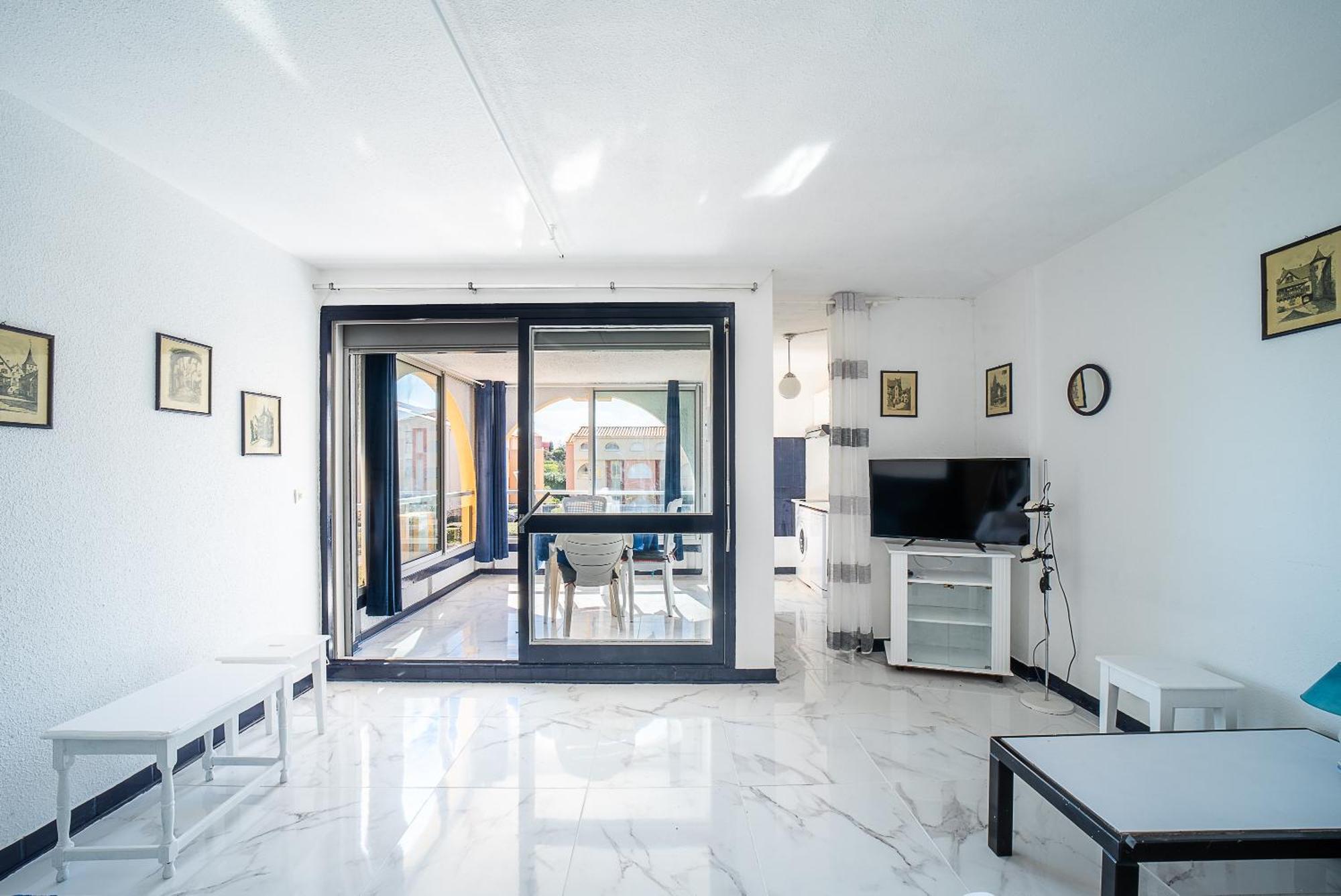 Appartement Vague Etoilee - Appt Avec Vue Mer à Leucate Extérieur photo